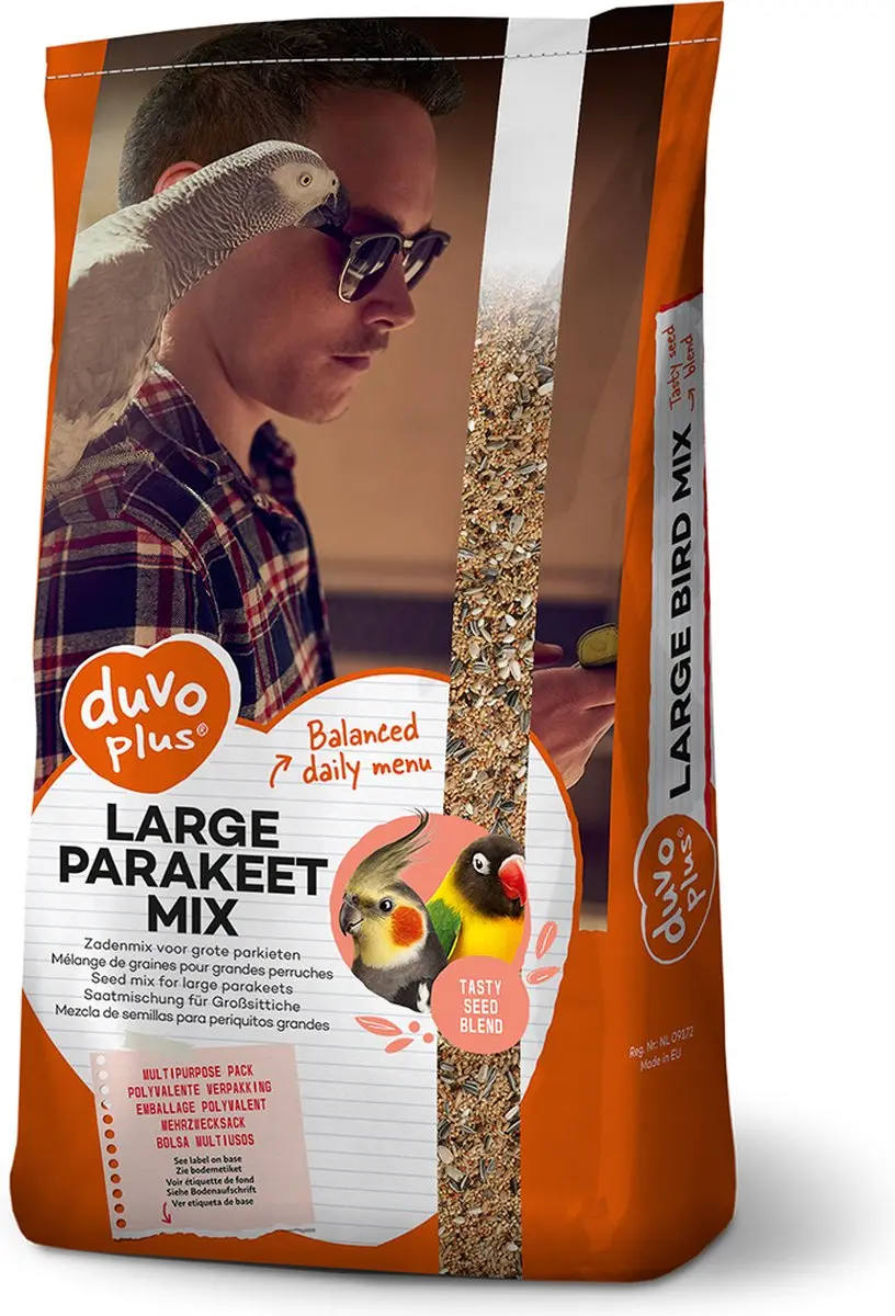 DuvoPlus Grote Parkiet Mix 20kg