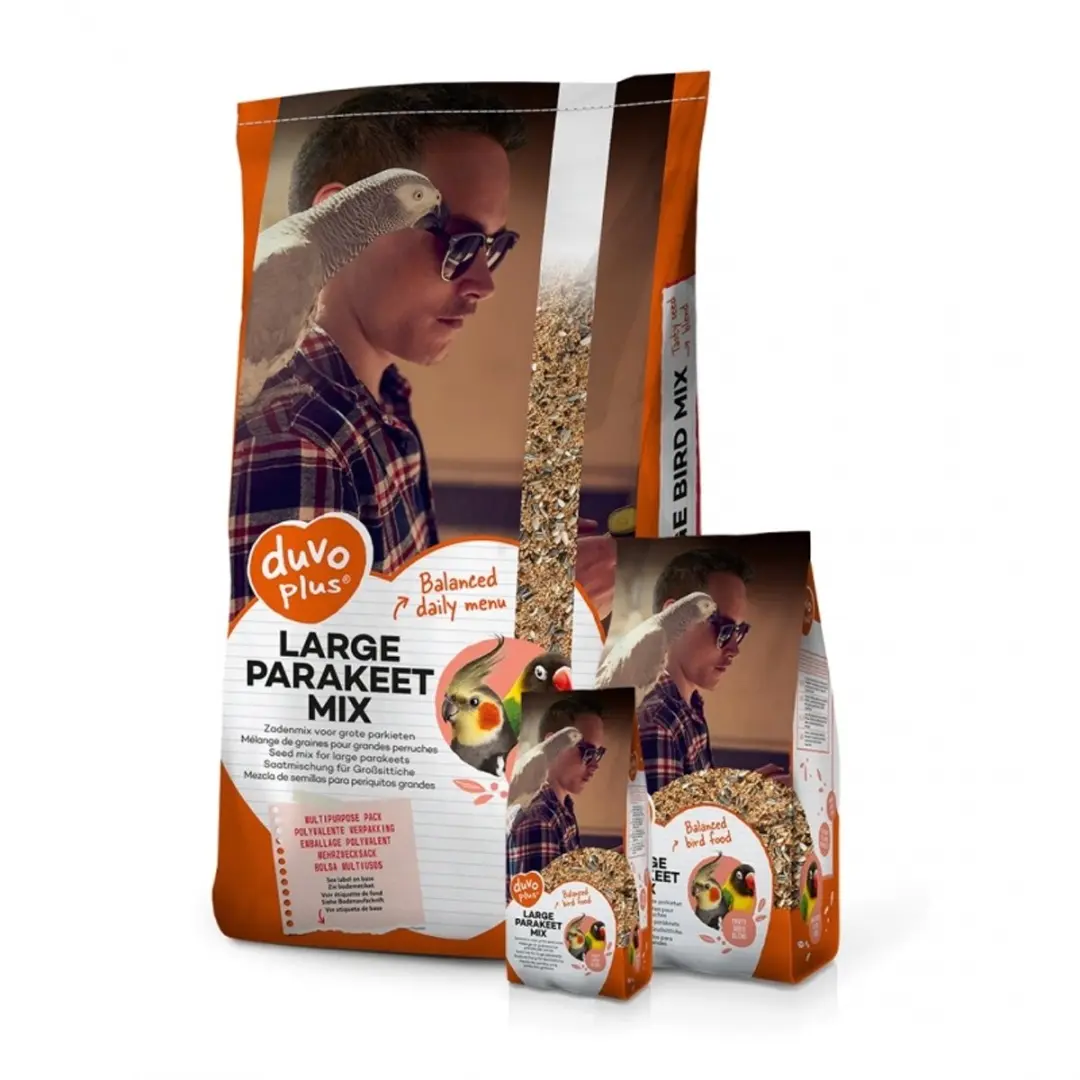 DuvoPlus Grote Parkiet Mix 20kg