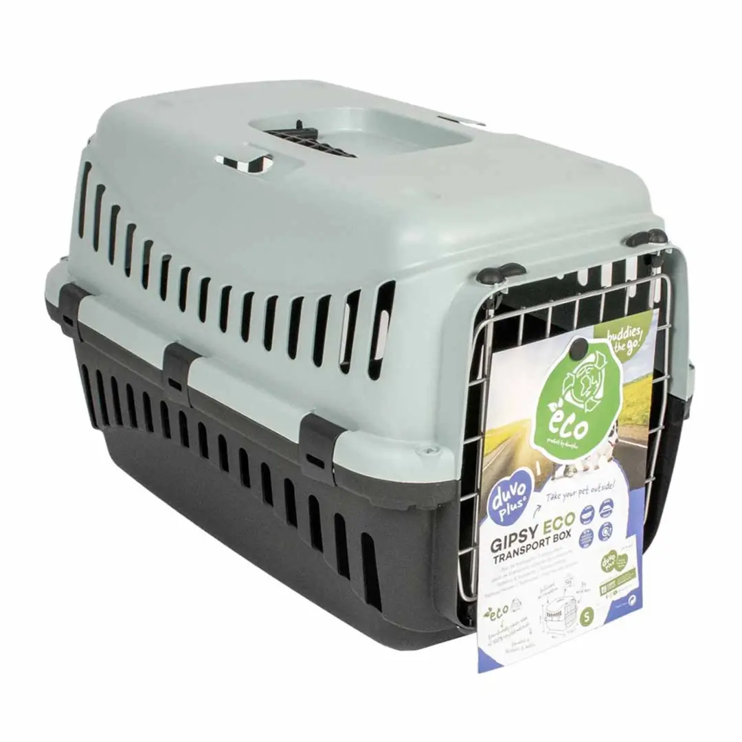 Duvo Gipsy ECO Transportbox - 58x38x38cm - 8kg - Ice