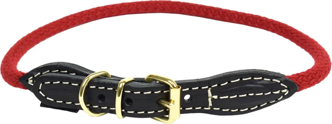 DuvoPlus Explor Forest Halsband Nylon XL - 62-66cm - Rood
