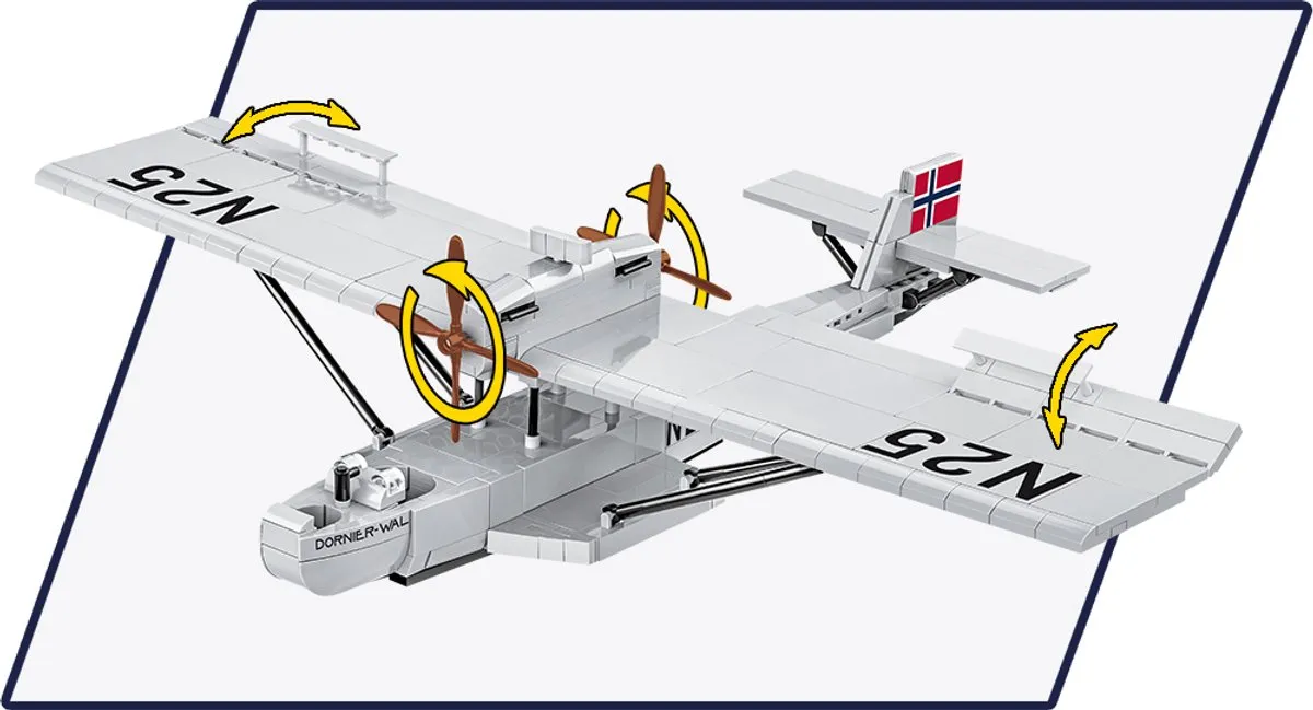 Cobi 1384 Dornier DO J Wal Amundsen N-25 - 478 Stukken