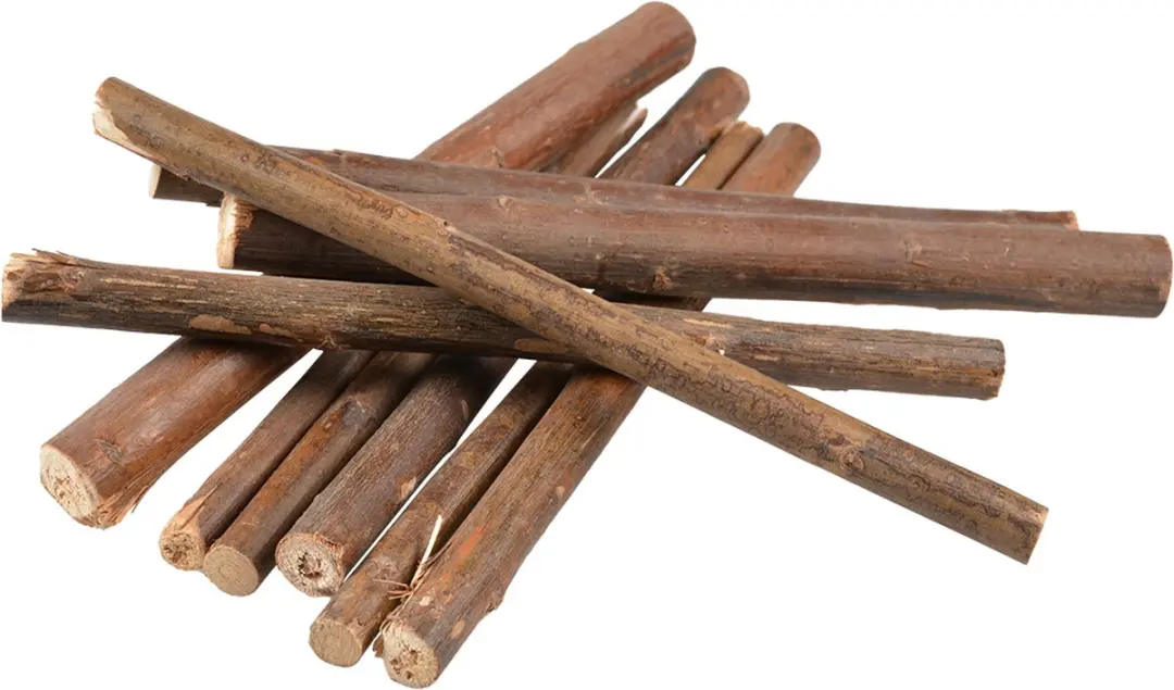 Duvo Knaagdier Knabbelhoutjes Wilg 100g - 20 Stuks