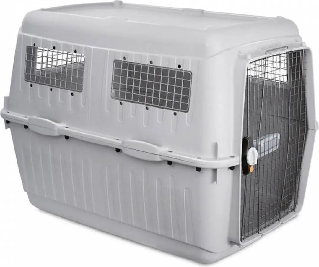 Duvo Bracco Travel Transportbox M - 70x50x51,5cm - Grijs/Zwart