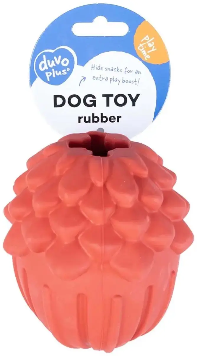 Duvo Duvoplus Griplay Hondenspeeltje - Rood