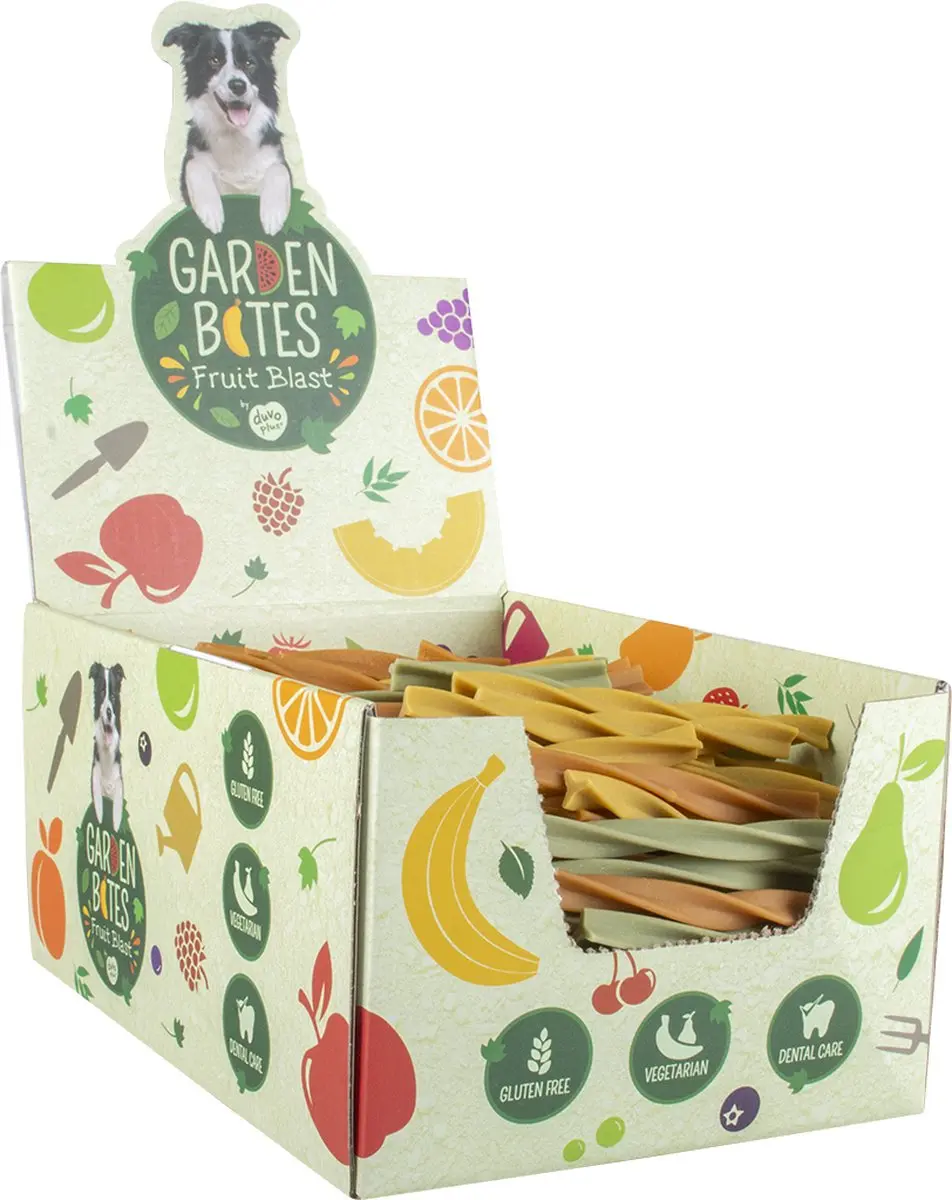 Duvo Garden Bites Fruity Dental Swirls