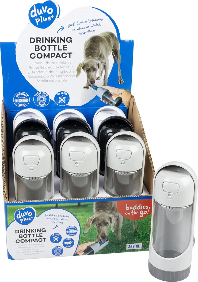 Duvo Duvoplus Waterfles Hond 300ml