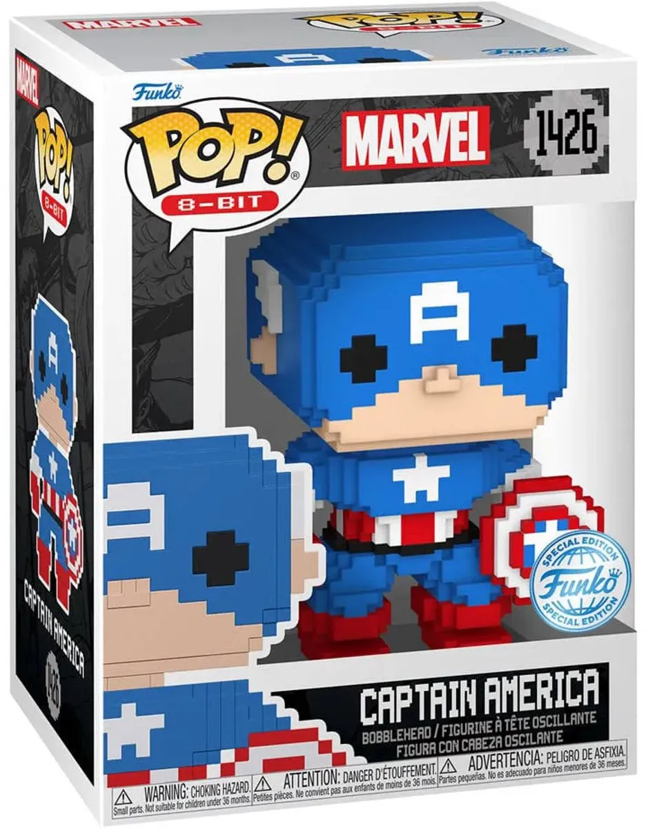 Funko Marvel POP! 1426 Captain America - Divers - afbeelding 6 van 6