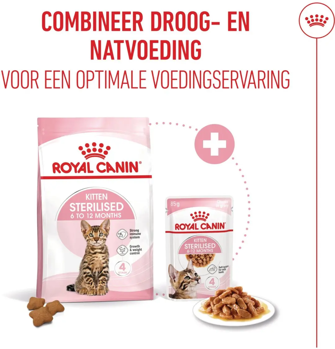 Royal Canin Kitten Sterilised Salsa - 12x85g