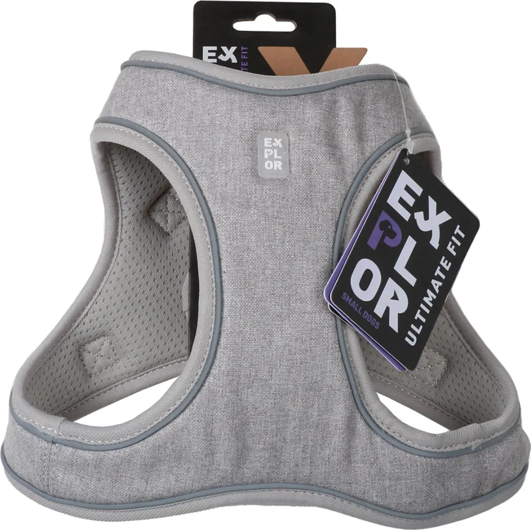 Duvo Duvoplus Harnas Ultimate Fit XL - 56-62cm Grijs