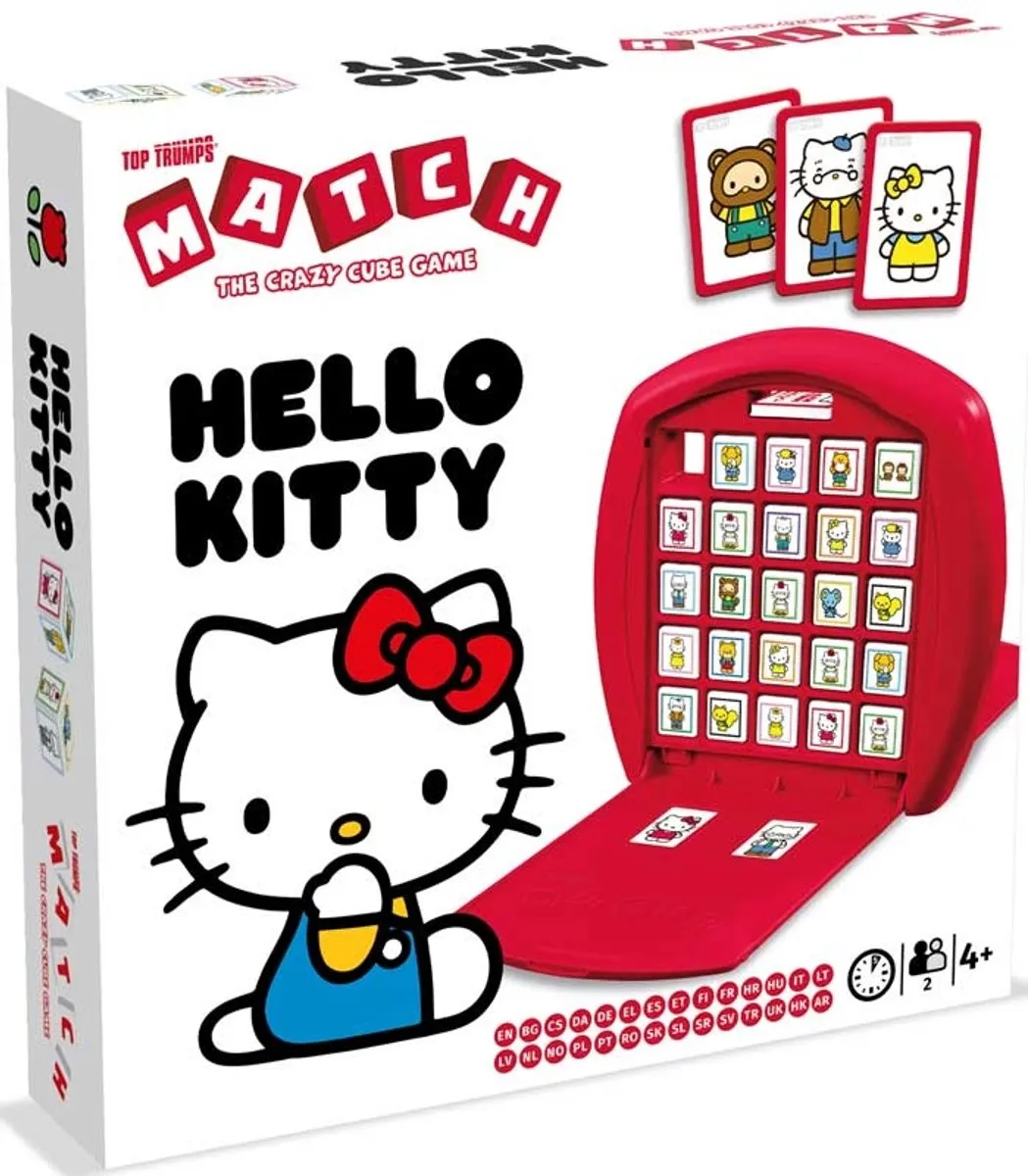 Winning Moves Hello Kitty Top Trumps Match
