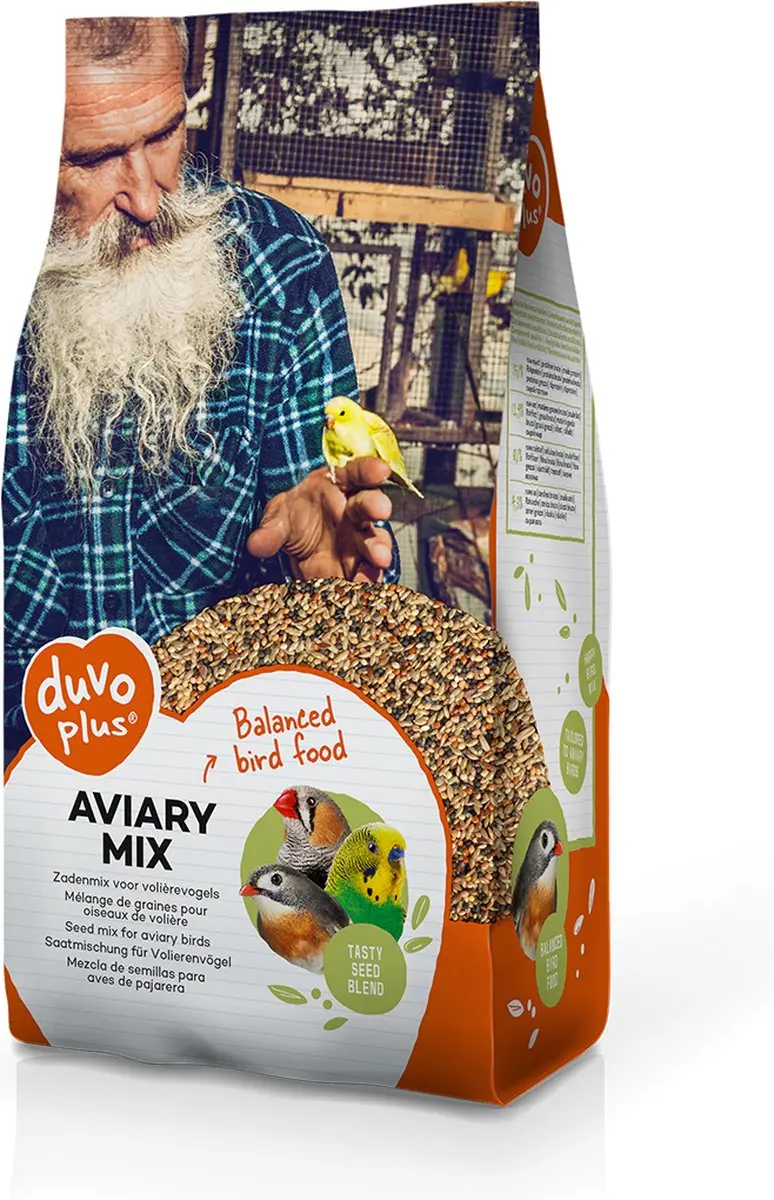 DuvoPlus Volière Mix Vogelvoer 4kg