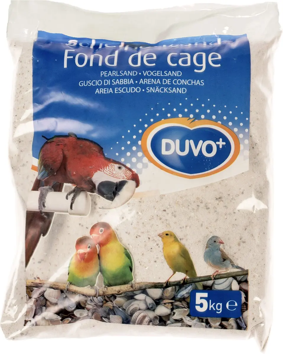 DuvoPlus Bodembedekking Vogel Schelpenzand 5kg