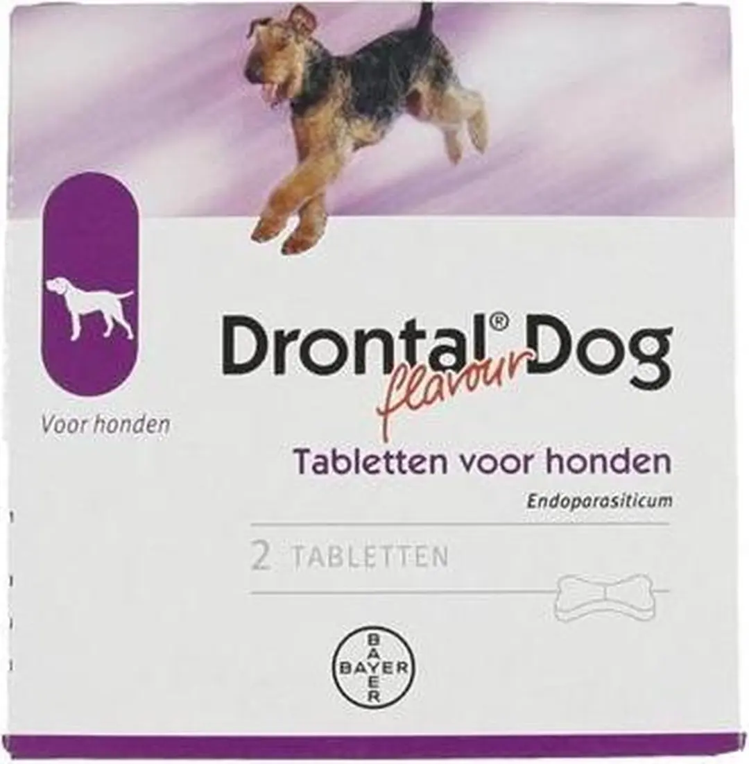 Drontal Dog Tasty Ontworming - 6 Tabletten