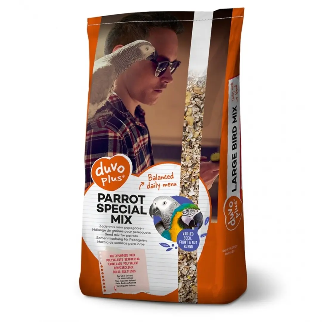 Duvo Plus Papegaai Speciaal Mix 12,5kg