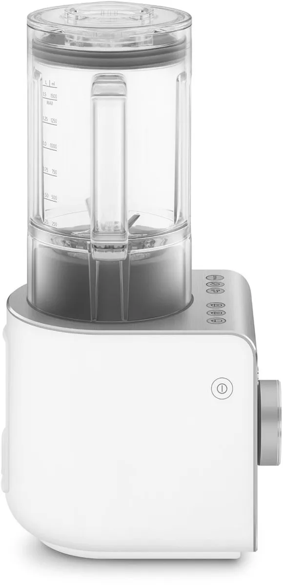 SMEG BLC02WHMEU - High Performance Blender - Incl. vacuümpomp - 1400W - Mat Wit