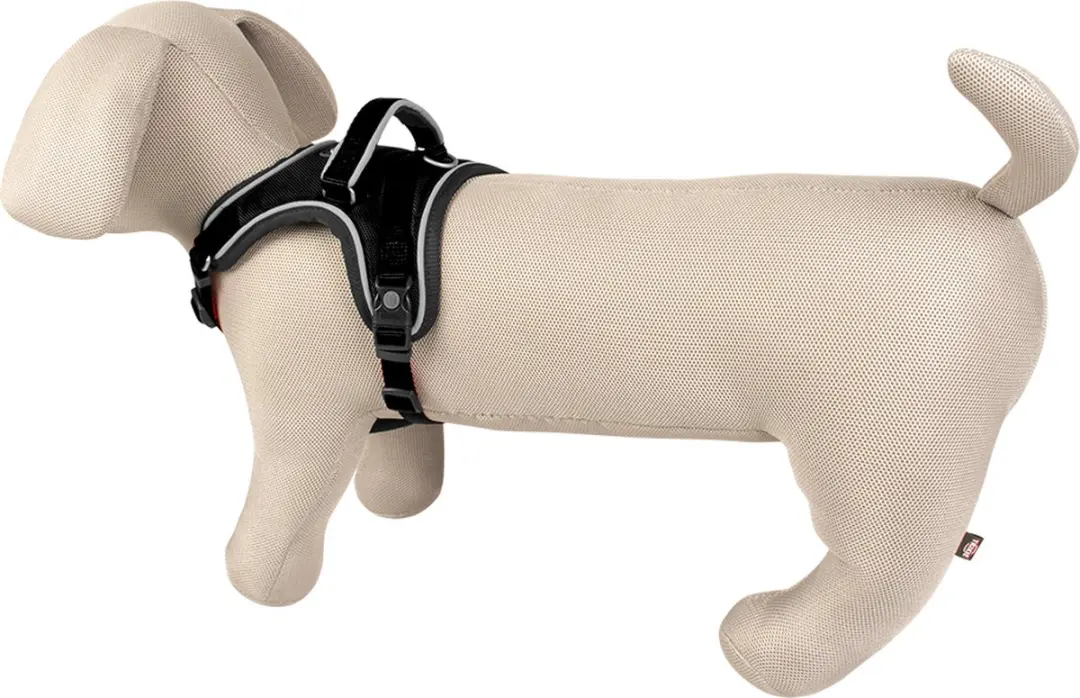 Duvo Explor West Harnas Nylon - 30-40cm/15mm - XS - Zwart
