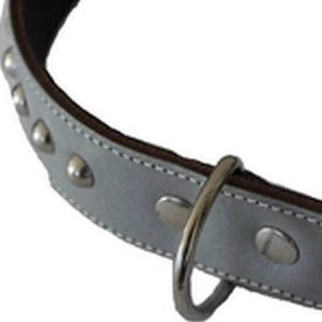 Gimborn Reflecterende Leren Halsband 70cm