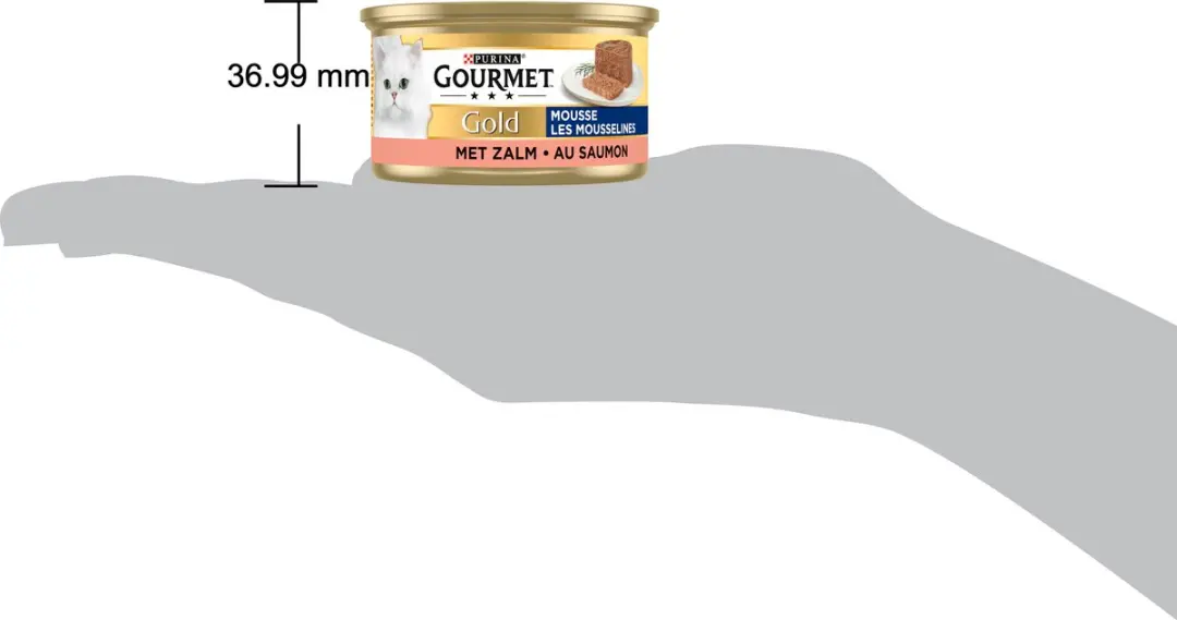 Gourmet Gold Mousse Zalm Kattenvoer - 24x85g