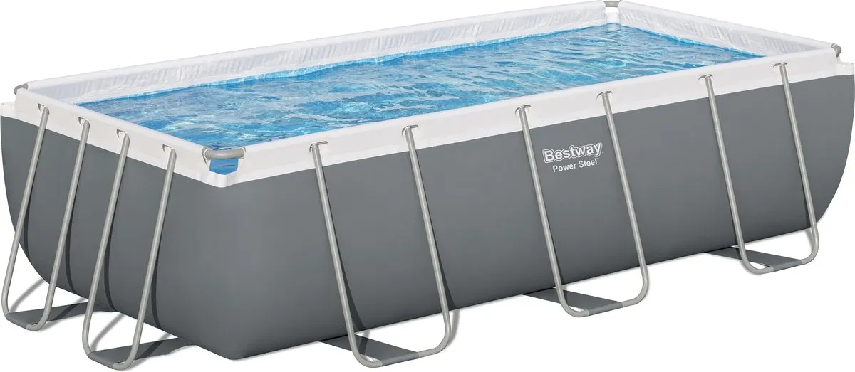 Bestway Steel Pro Zwembadset 56441 - 404x201x100cm - afbeelding 3 van 6