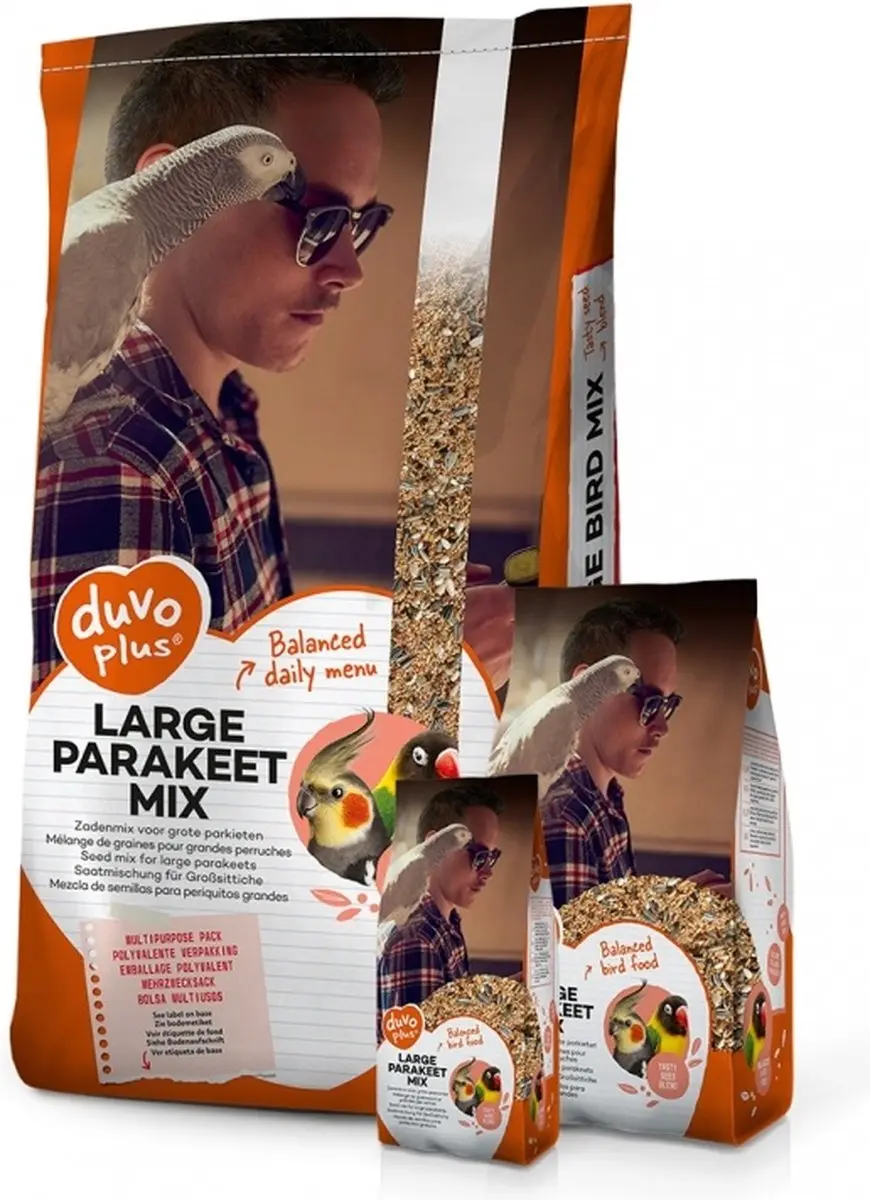 DuvoPlus Grote Parkiet Mix 4kg