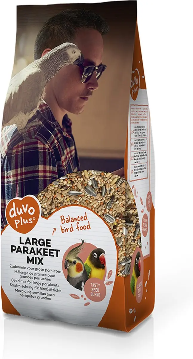 DuvoPlus Grote Parkiet Mix 4kg
