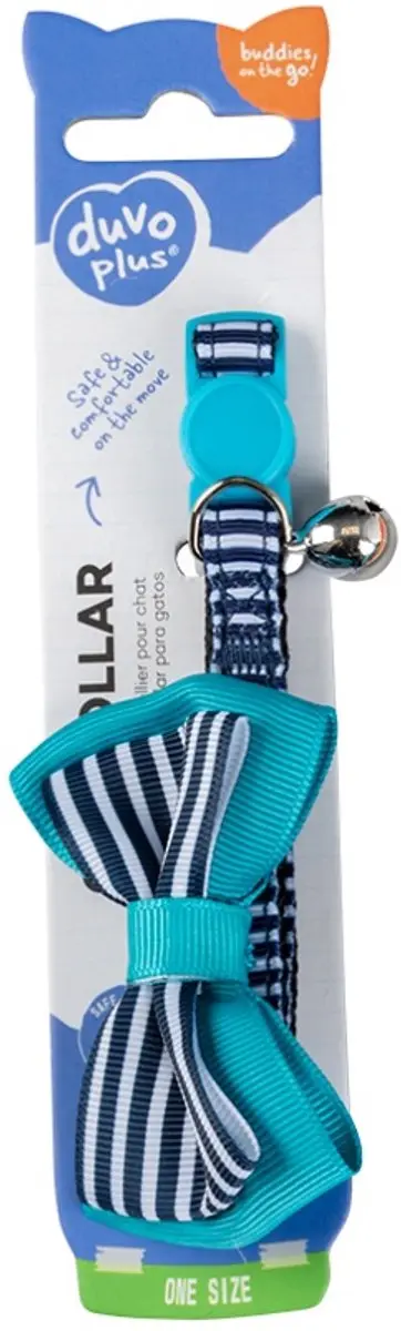 Duvo+ Kattenhalsband Vlinderdas Nylon 20-30cm