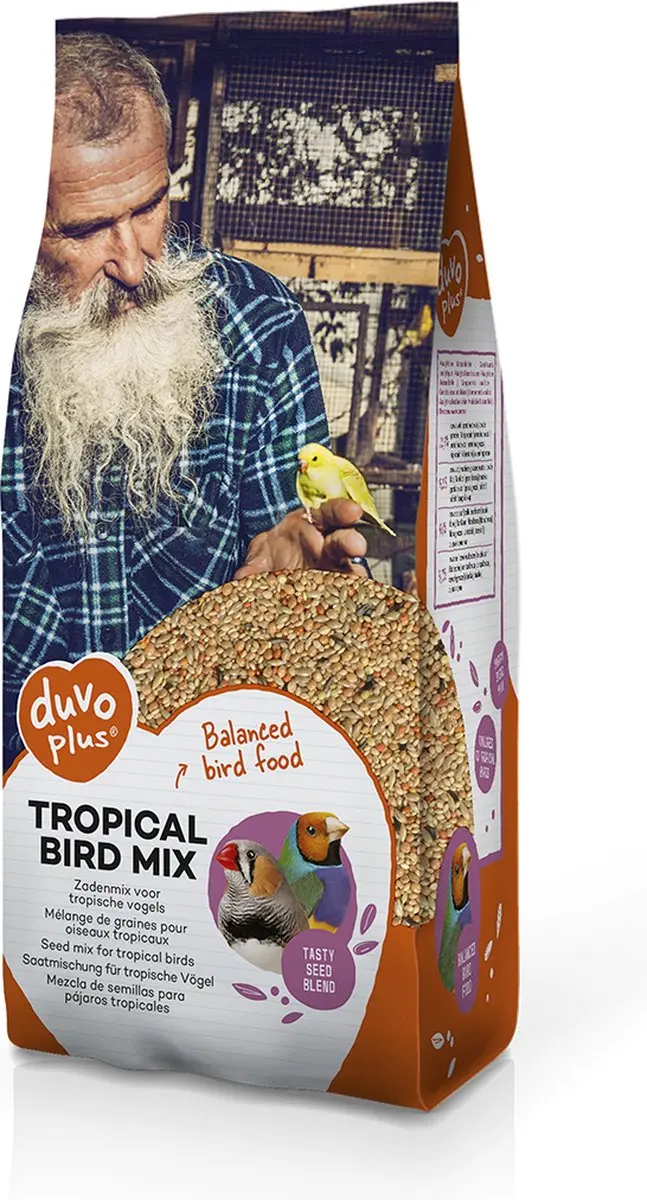 Duvo Plus Tropische Vogel Mix 20kg