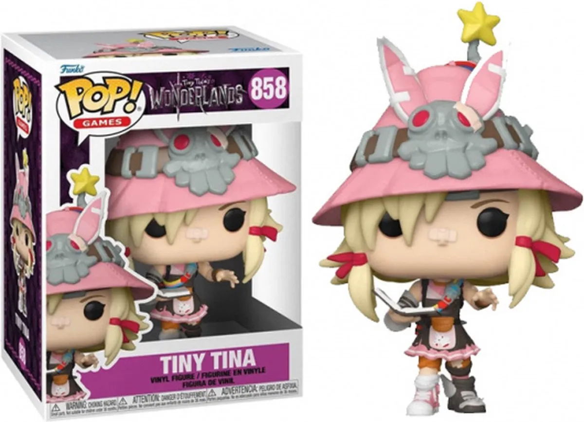 Funko Tiny Tina's Wonderlands POP! Tiny Tina - Verzamelfiguur 9cm - Multicolor