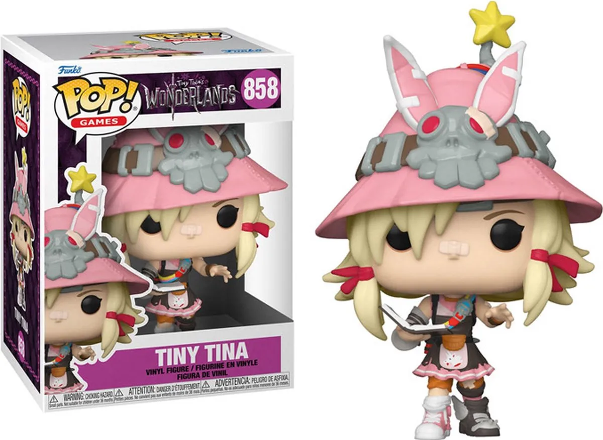 Funko Tiny Tina's Wonderlands POP! Tiny Tina - Verzamelfiguur 9cm - Multicolor