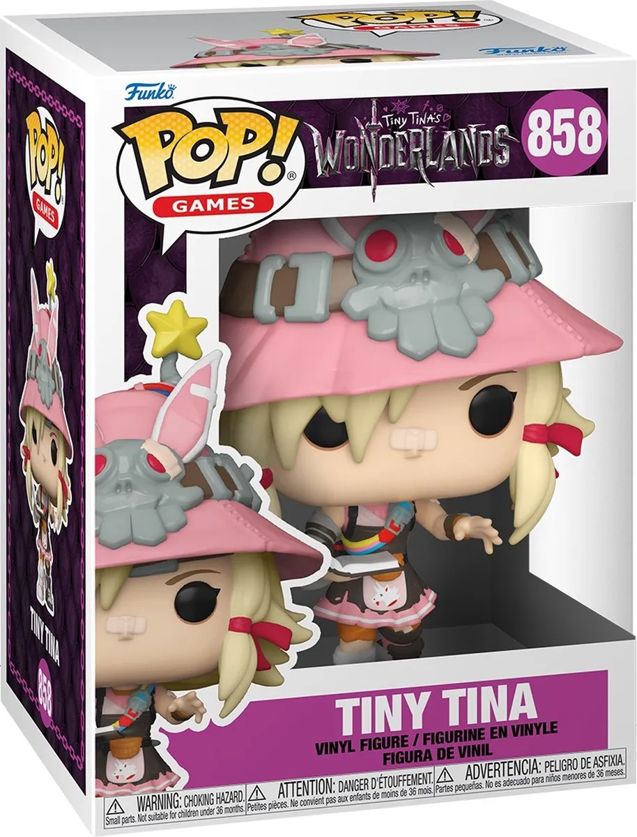 Funko Tiny Tina's Wonderlands POP! Tiny Tina - Verzamelfiguur 9cm - Multicolor