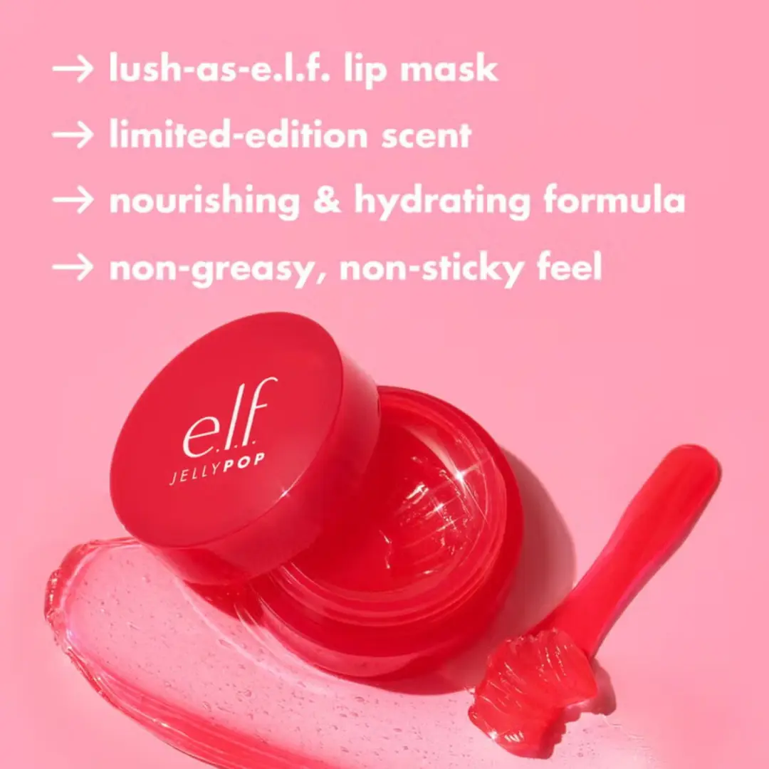 ELF Cosmetics Jelly Pop Luscious Lip Mask - Watermelon - 4,4 g