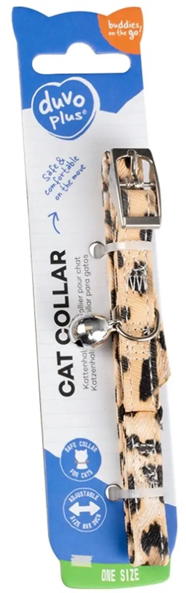 Duvo Kattenhalsband Luipaard Print
