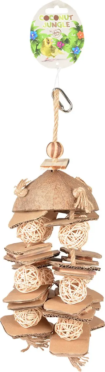 Duvo Coconut Jungle Hanger - Bruin