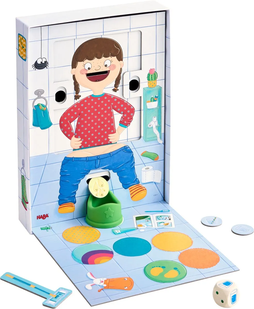 Haba Mijn Eerste Spellen Op Het Potje - 4 Spelers