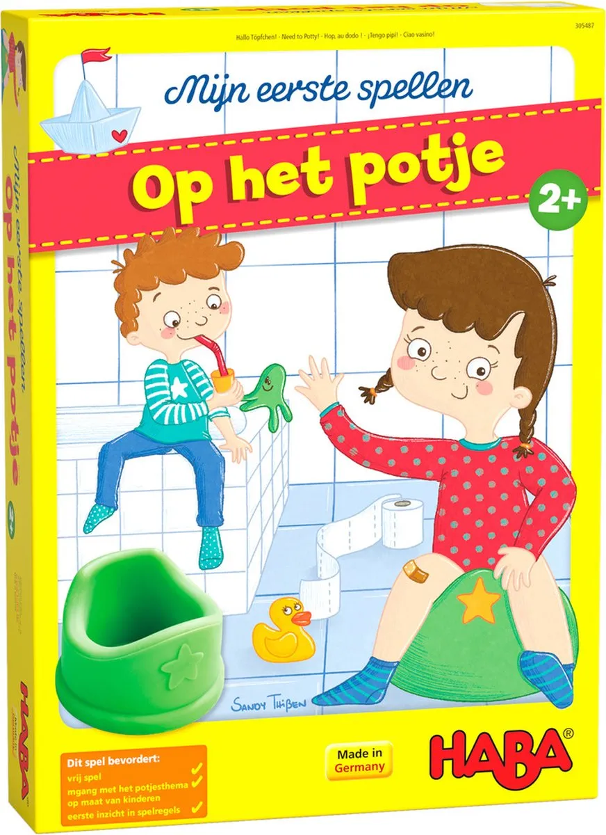 Haba Mijn Eerste Spellen Op Het Potje