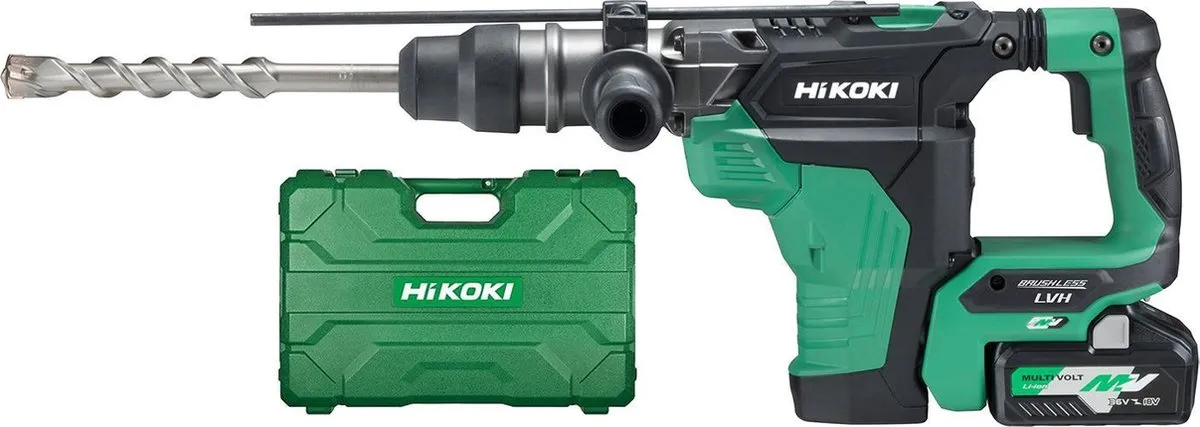 Hikoki DH36DMAWAZ SDS-Max Boorhamer Accu - 2x 4,0Ah - 8,5J - afbeelding 2 van 4