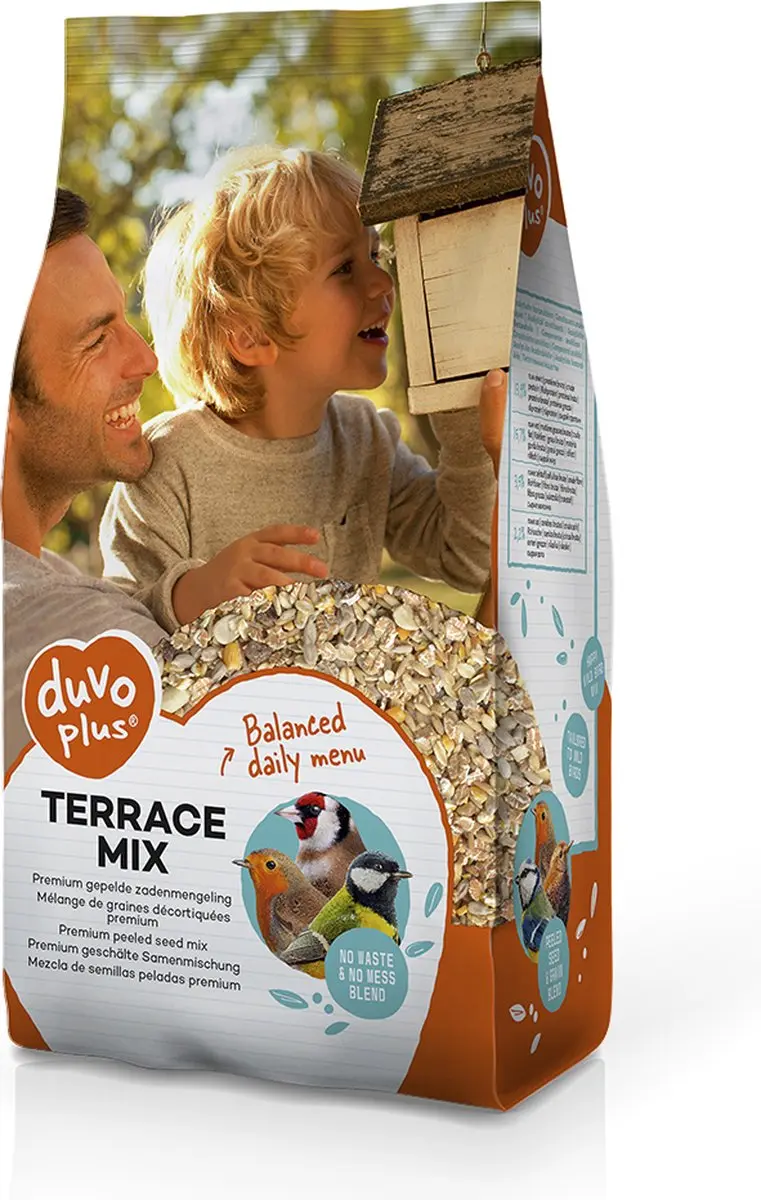 Duvo Terrace Mix Vogelveer 4kg