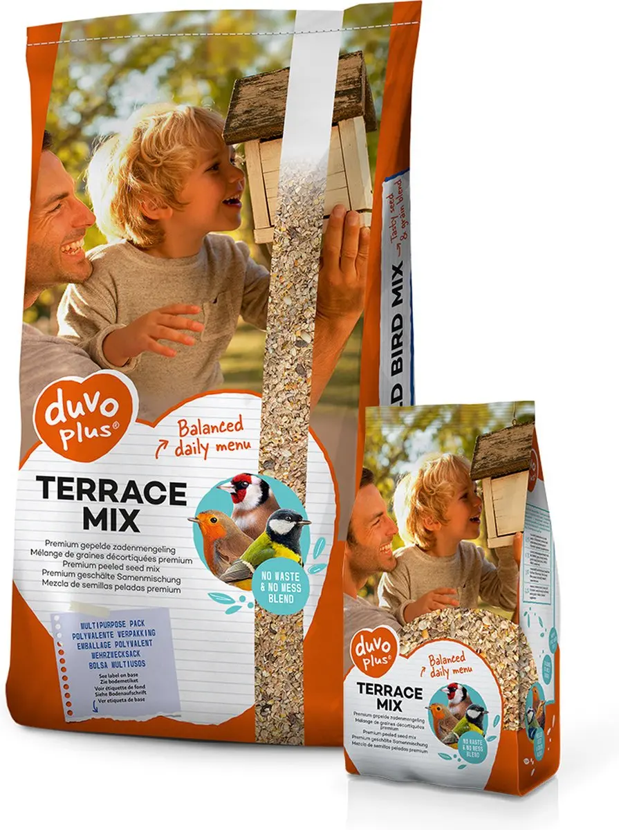 Duvo Terrace Mix Vogelveer 4kg