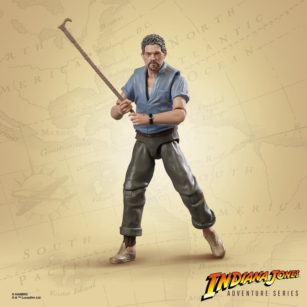 Hasbro Indiana Jones actiefiguur 15cm Renaldo
