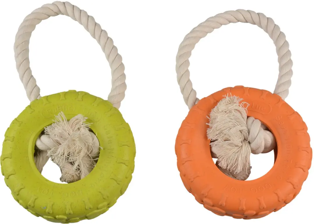 DuvoPlus Eco Rubber Band Speelgoed Hond