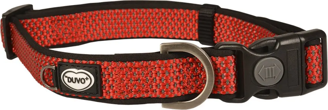 Duvo+ East Halsband Nylon Rood S 20-35cm
