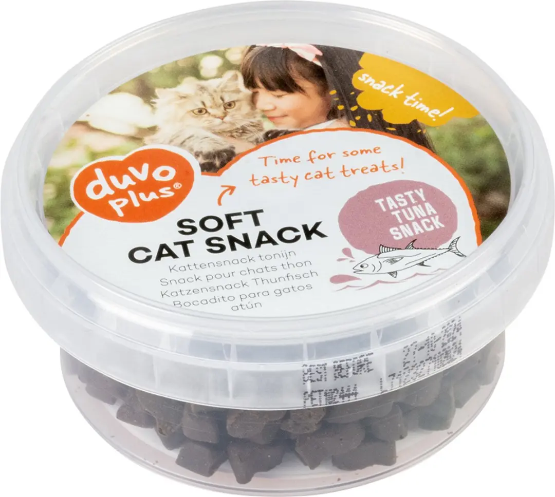Duvo Duvoplus Kat Zachte Kattensnack Tonijn 100g