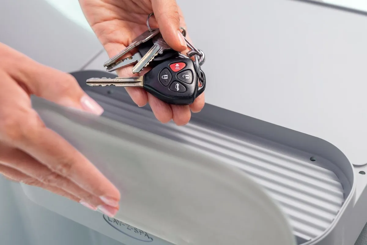 Bestway Lay-Z Spa 4-in-1 Dienblad - Grijs - afbeelding 6 van 6