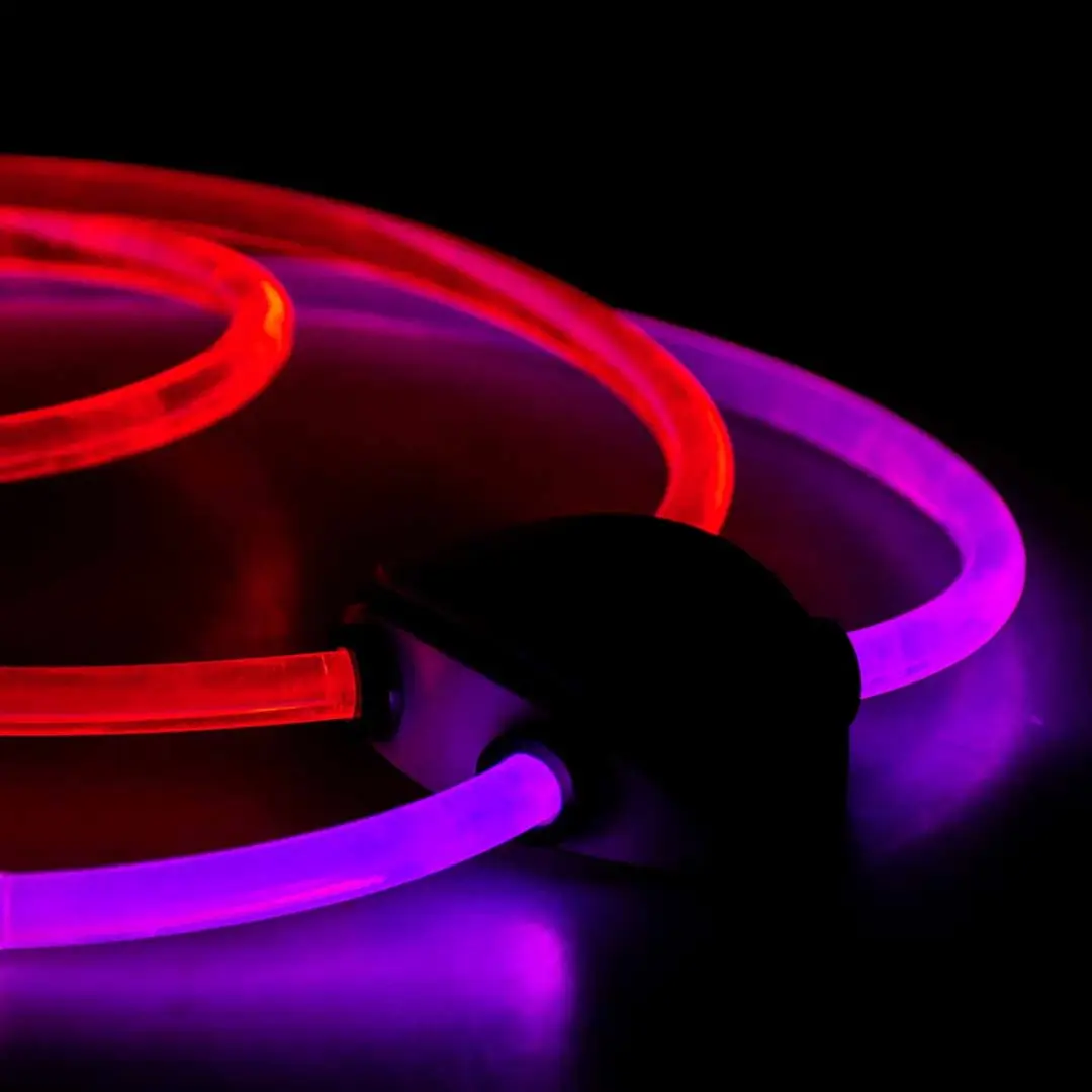 Duvo Plus SEEcur!ty Harnas Flashlight USB - L - Meerkleurig