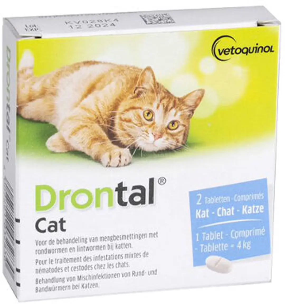 Drontal Large Cat Tabletten - 8 Stuks