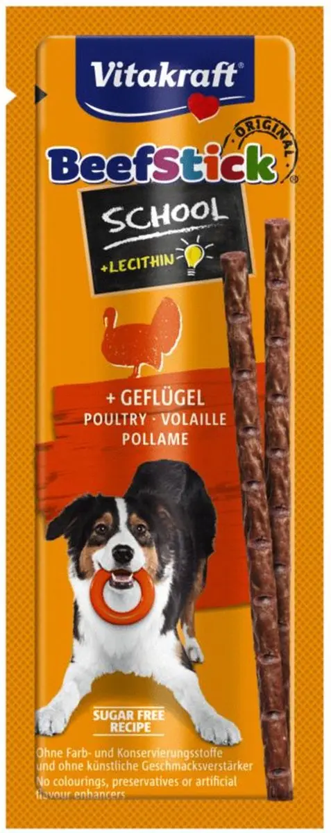 Vitakraft Beefsticks School Kip Hondensnacks 10 Stuks