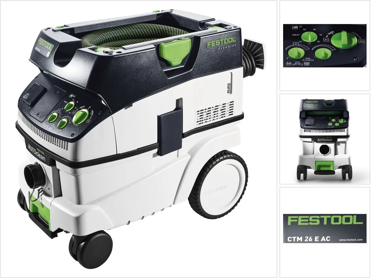 Festool CTM 26 E AC Stofafzuiger 1200W