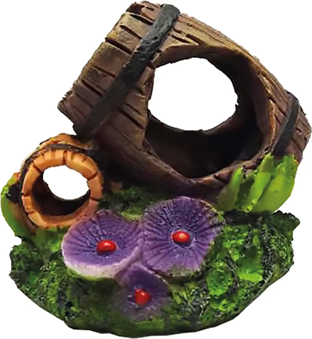 DuvoPlus Aquariumdecoratie Vat 9x8x8cm