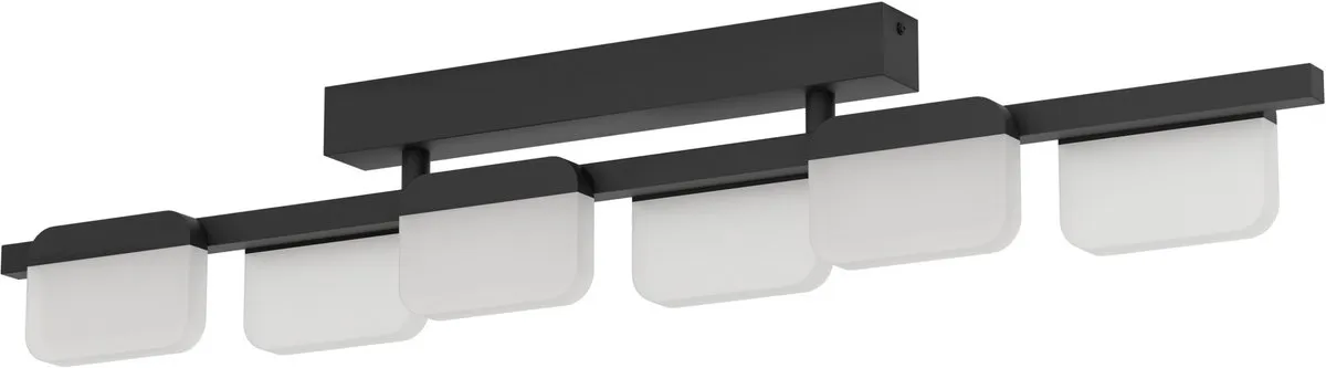 Eglo Ervidel Plafondlamp LED 93cm - Zwart