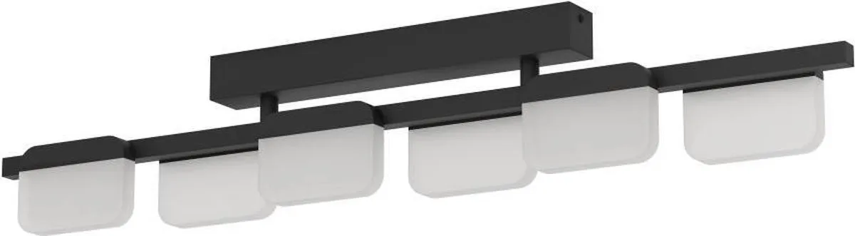 Eglo Ervidel Plafondlamp LED 93cm - Zwart